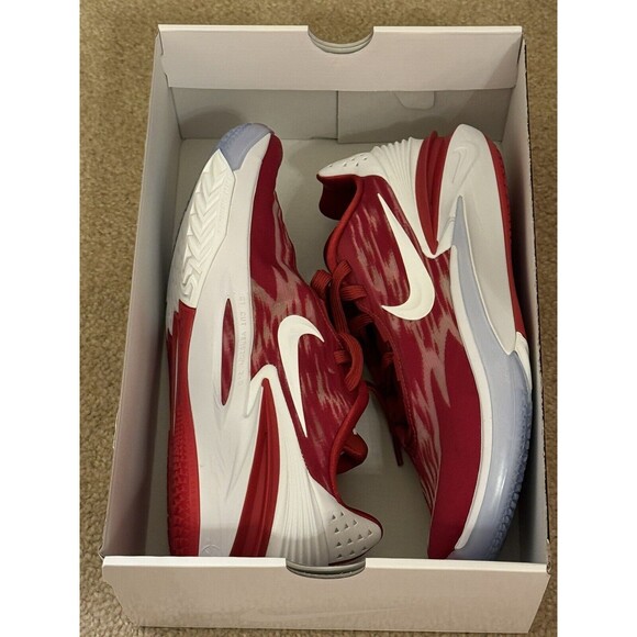Size 10.5 Nike Air Zoom GT Cut 2 TB Promo Dark ‘Gym Red’ DX6650-600 UNRELEASED - Picture 5 of 5